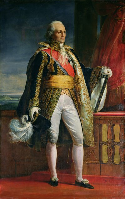 Bon Adrien Jeannot de Moncey (1754-1842) Herzog von Conegliano, 1806 von Jacques Luc Barbier Walbonne